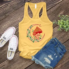 Cosmic Mushroom Moon Women's Tank Top