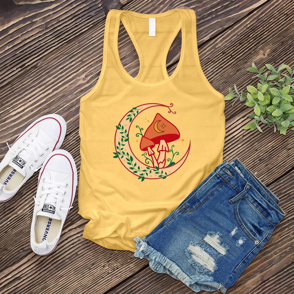 Cosmic Mushroom Moon Women's Tank Top
