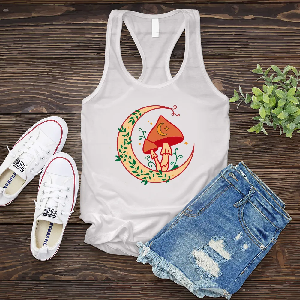 Cosmic Mushroom Moon Women's Tank Top
