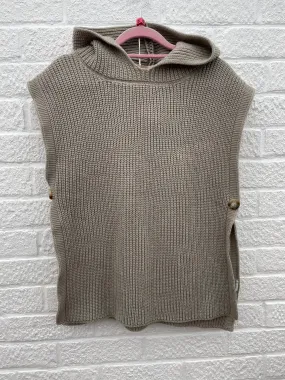 Cream Poncho Size Extra Small