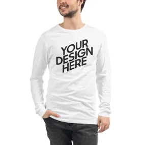 CUSTOM Long Sleeve Tee (Front Only)