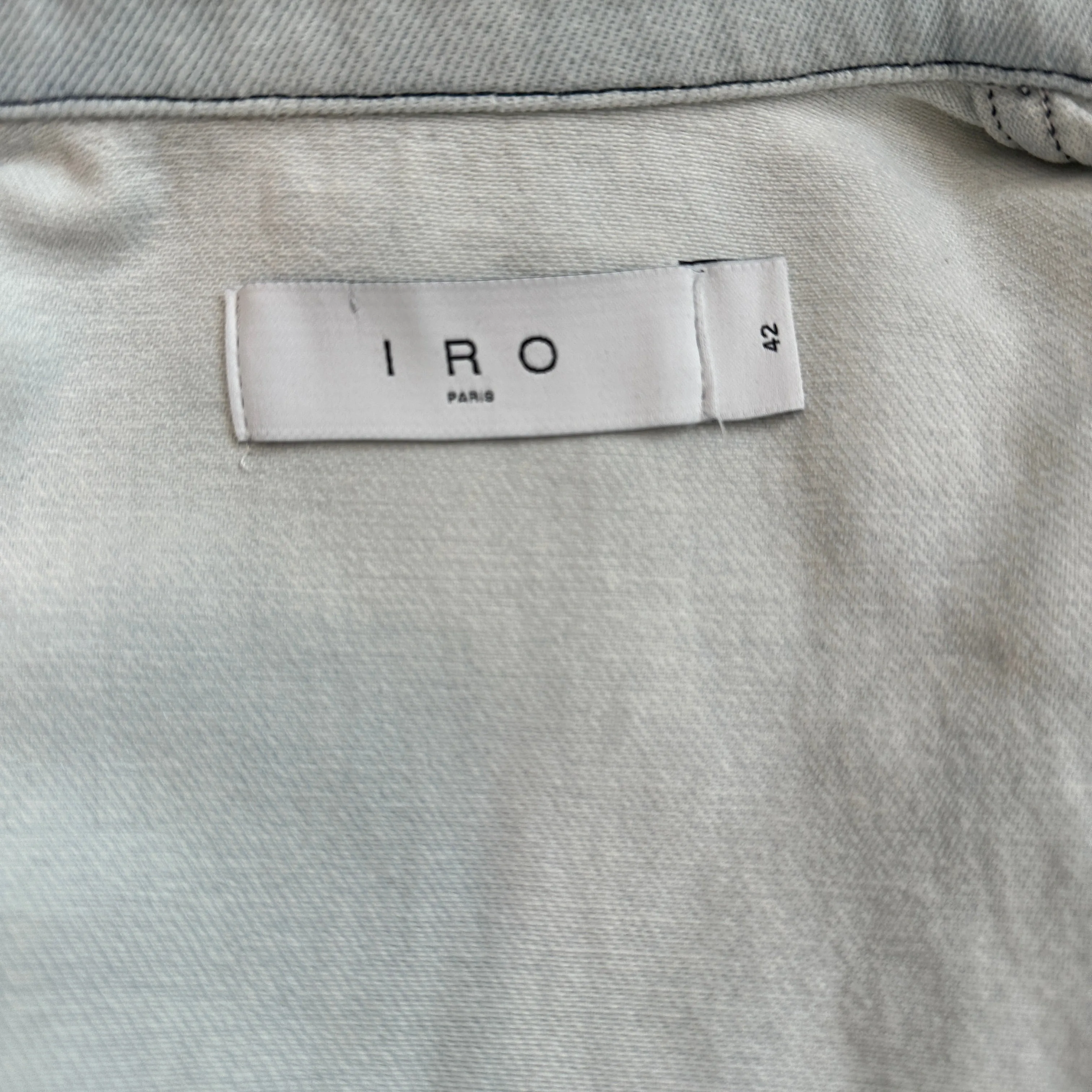 Denim Short Jacket - M