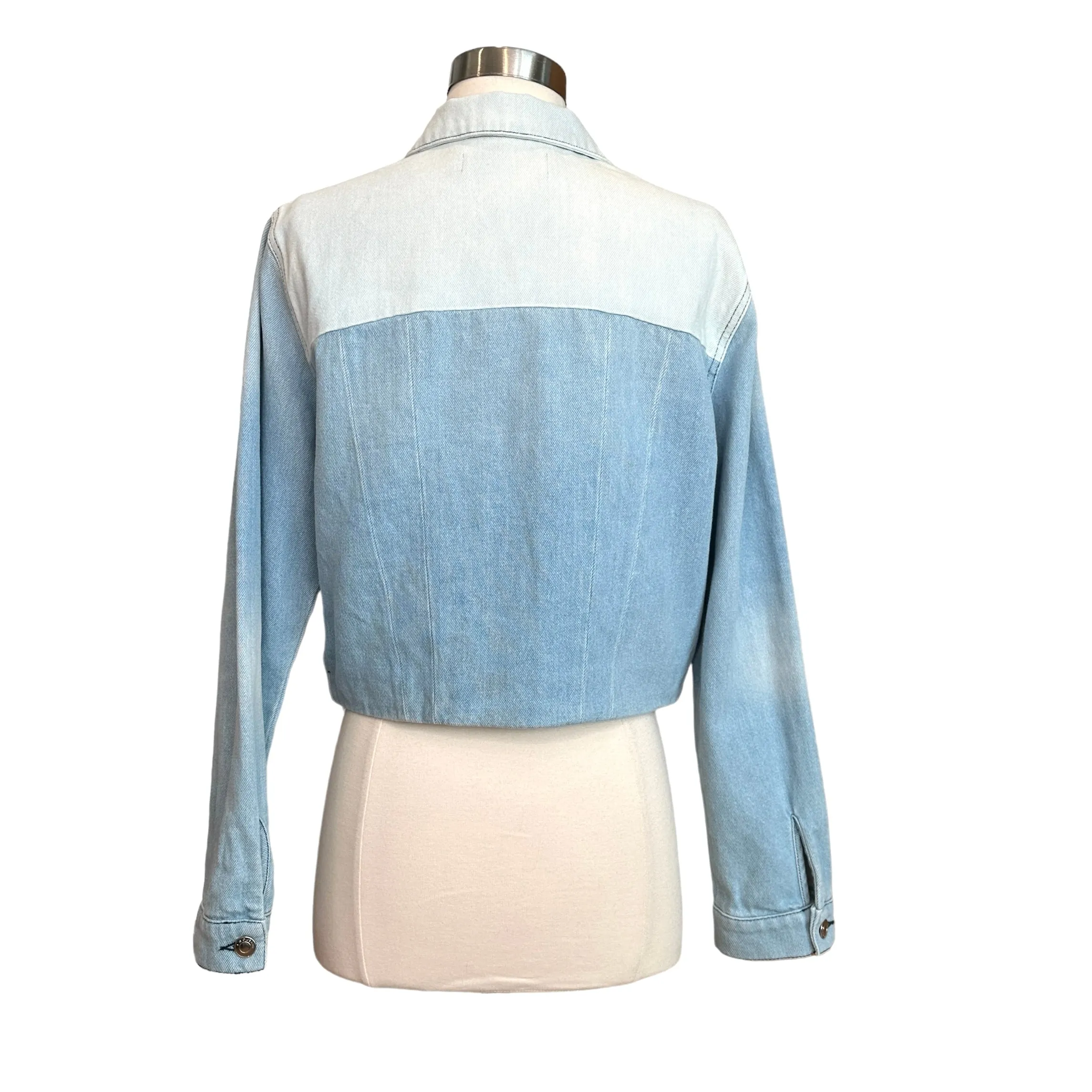 Denim Short Jacket - M