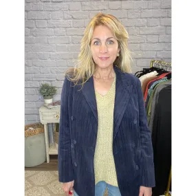 Ellie Corduroy Midnight Blazer