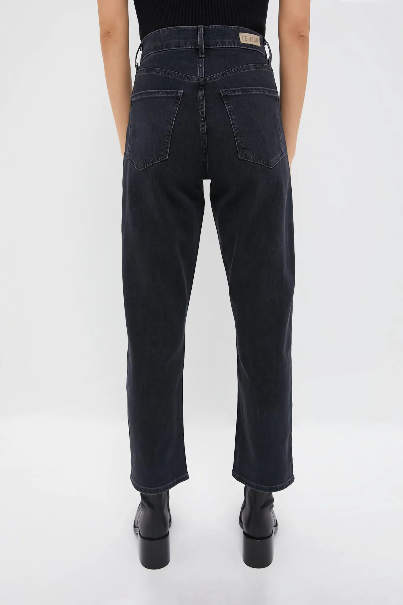Fade to Black Indy Easy Bow High Rise Jean