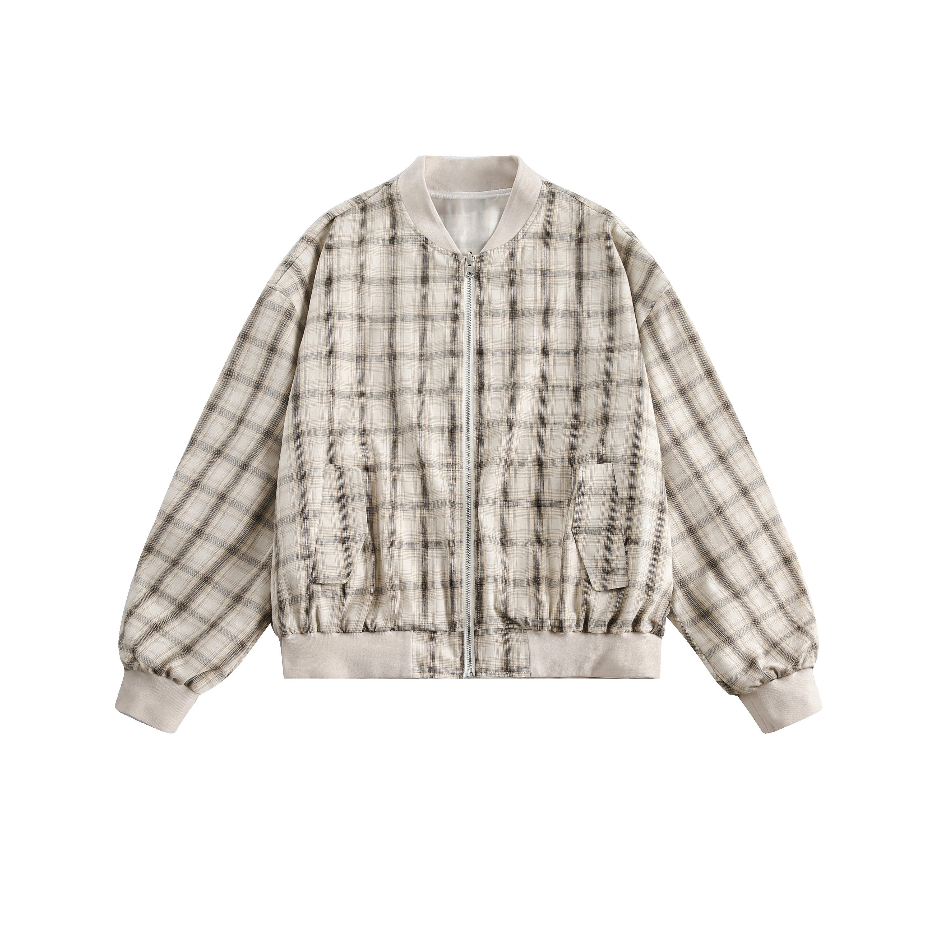 Faire Echo Futuristic Letter Embroidered Jacket