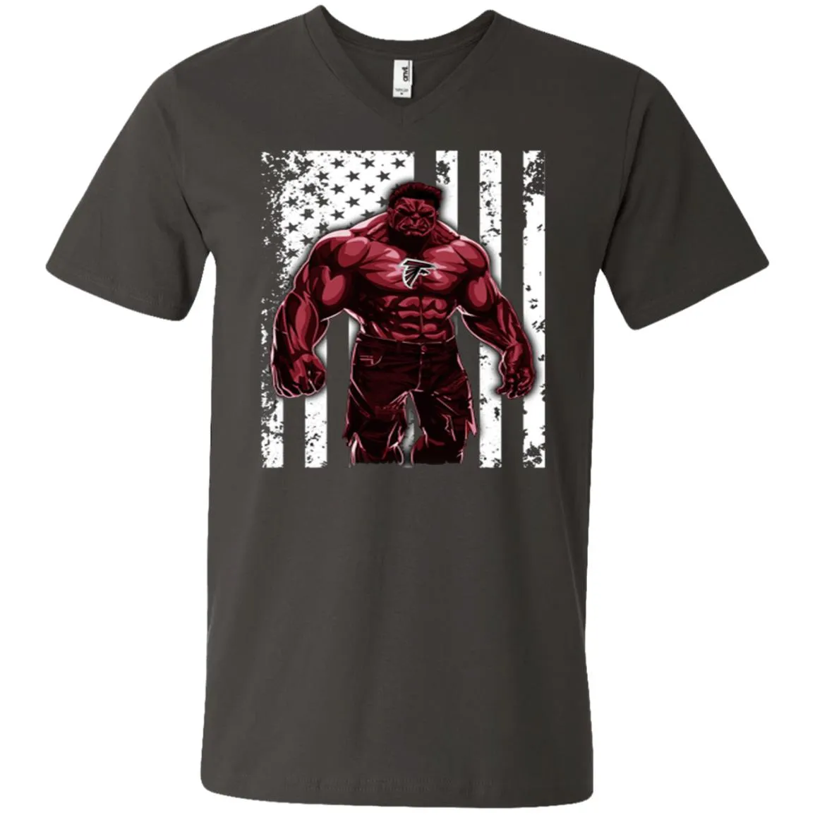 Giants Hulk Atlanta Falcons Nfl T-shirt Men V-Neck T-Shirt