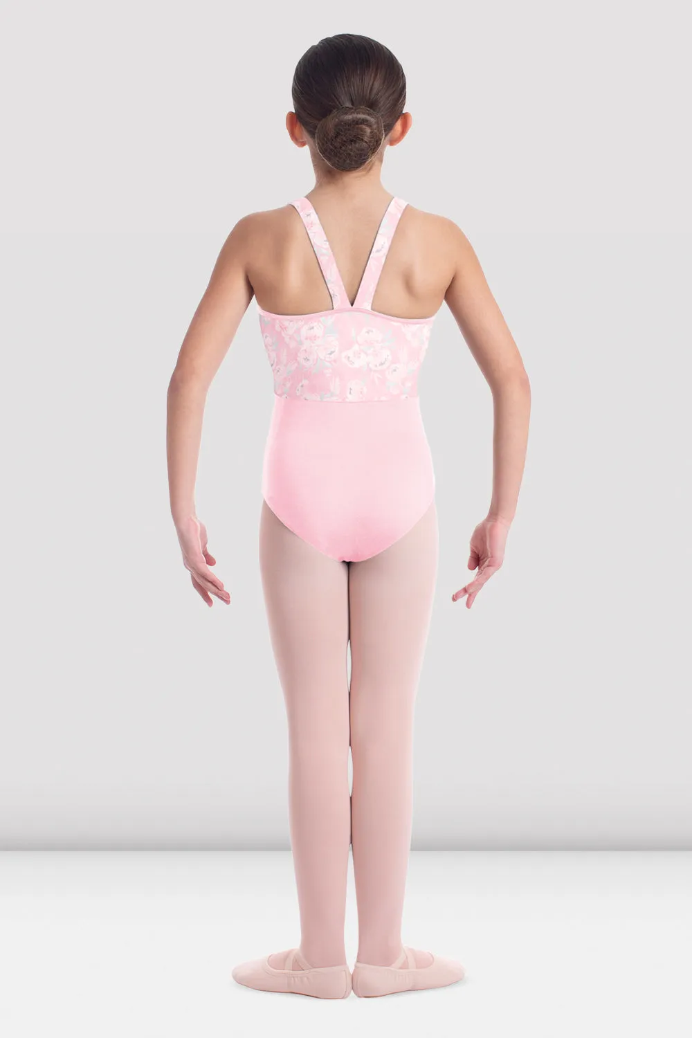 Girls Mirella Jardin Scoop Neck Camisole Leotard