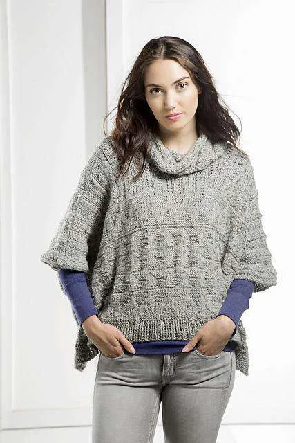 Glacier Bay Poncho by Amy Gunderson