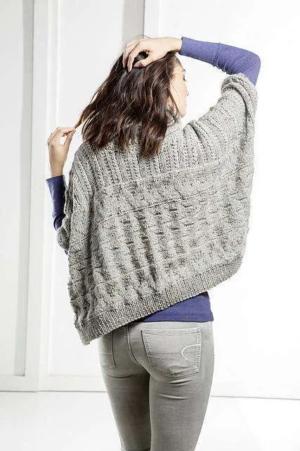 Glacier Bay Poncho by Amy Gunderson