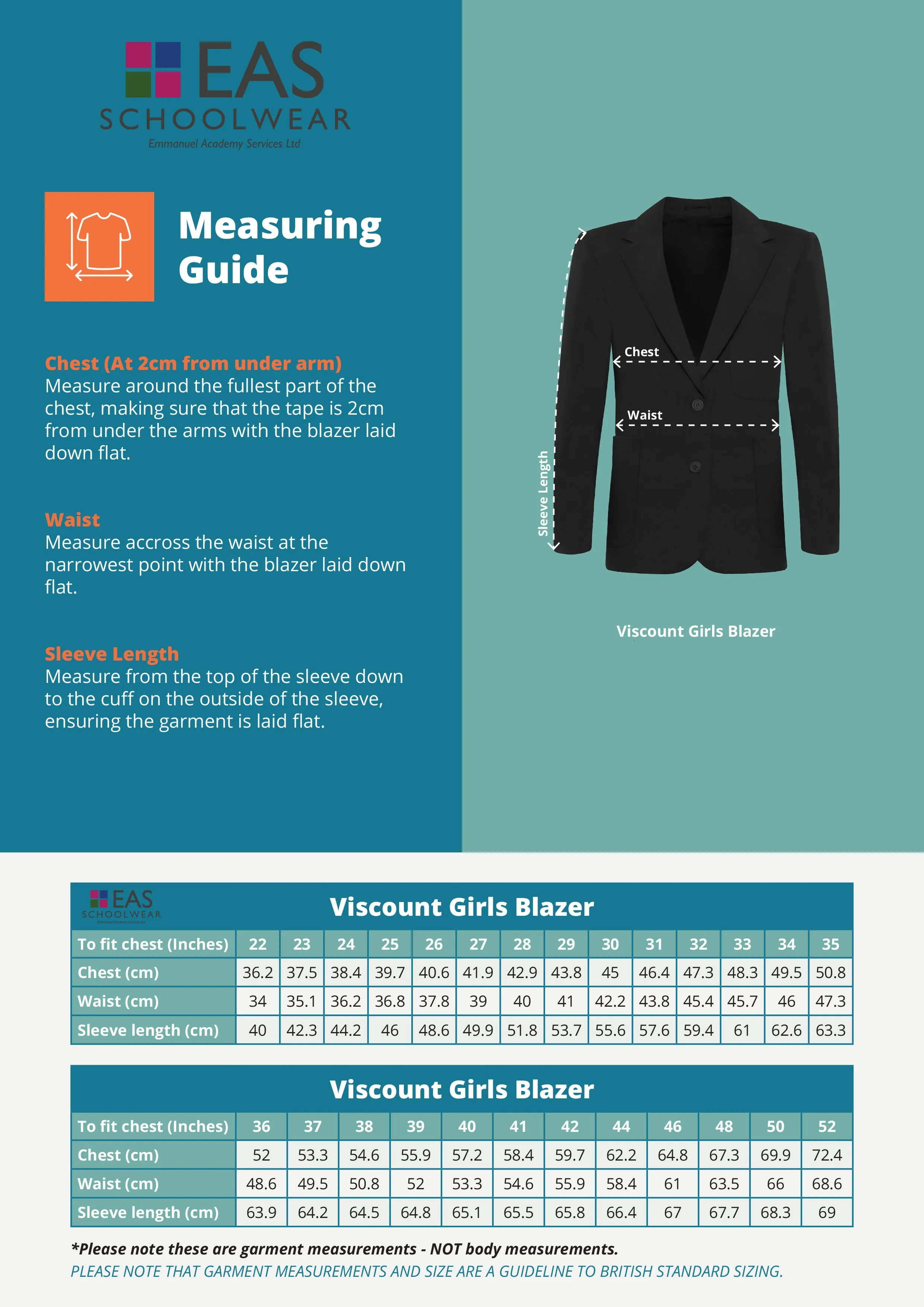 Grace Girls Fit Blazer