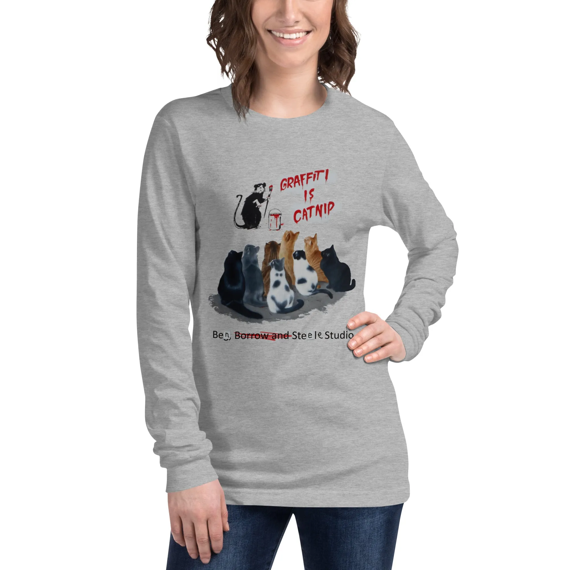 Graffiti is Catnip Long Sleeve Tee