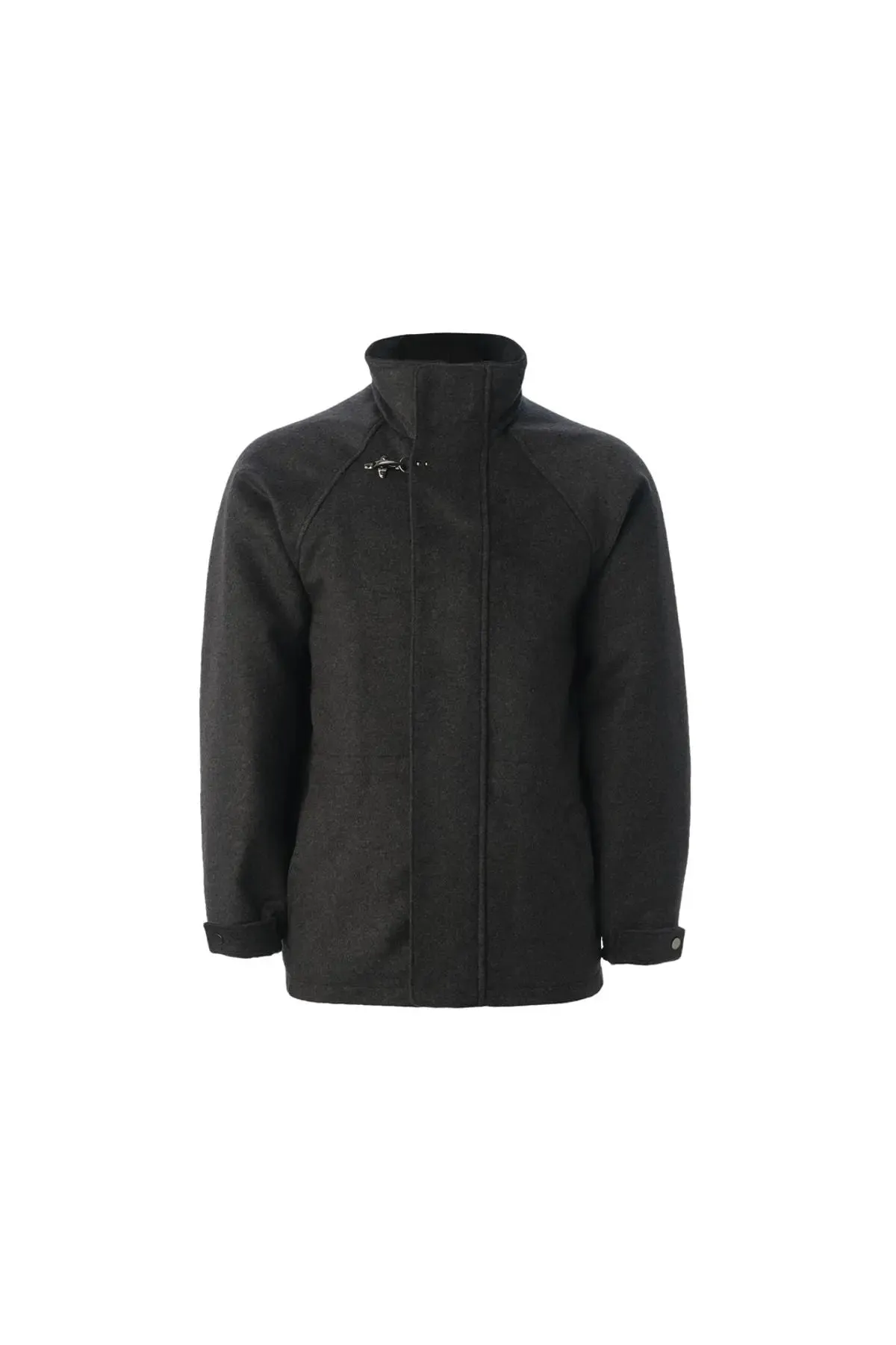 Gray Cashmere and Wool Brent Men's Coat
