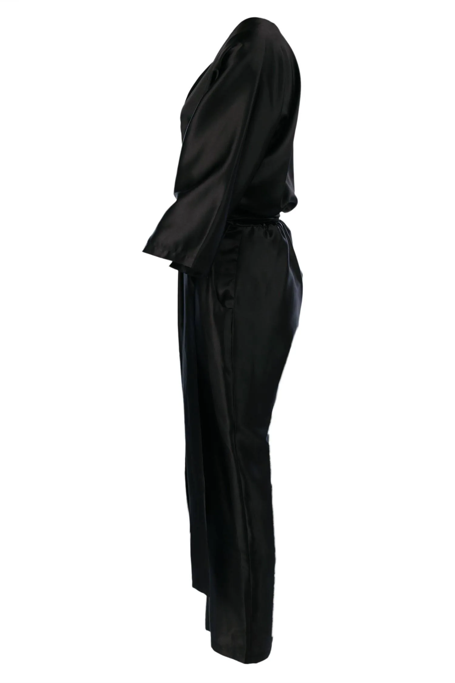 Helena Jumpsuit in Black | SATIN