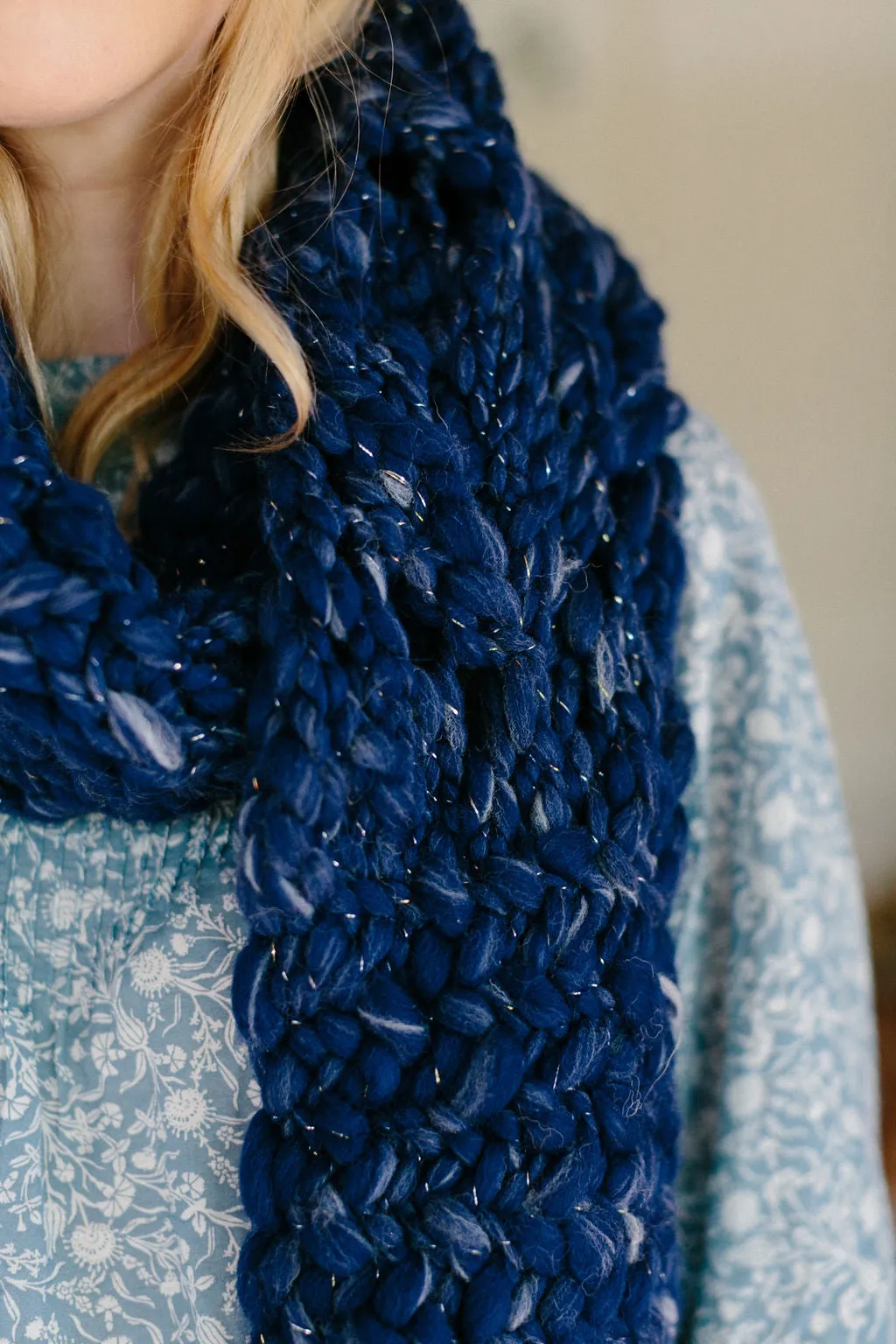 Herringbone Lace Cowl and Scarf Patterns
