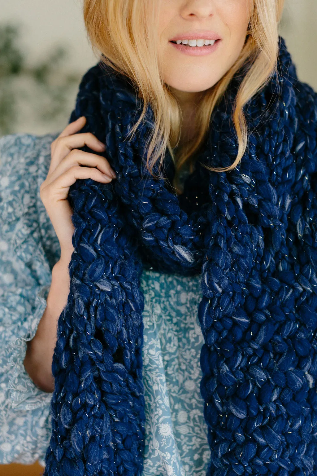Herringbone Lace Cowl and Scarf Patterns