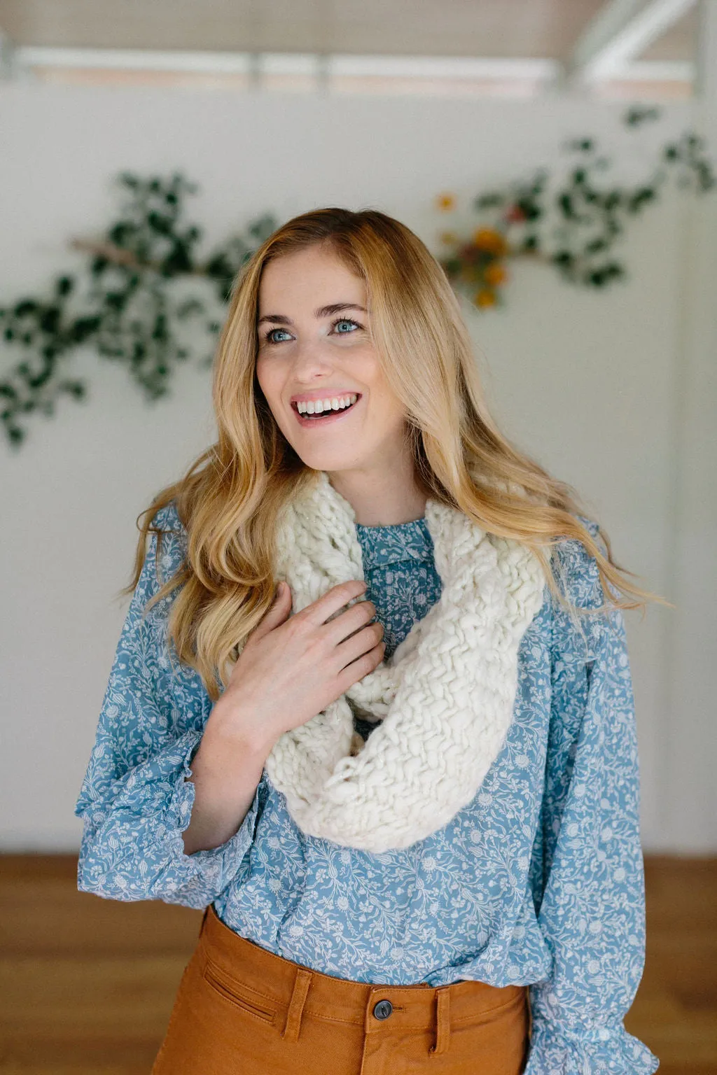 Herringbone Lace Cowl and Scarf Patterns