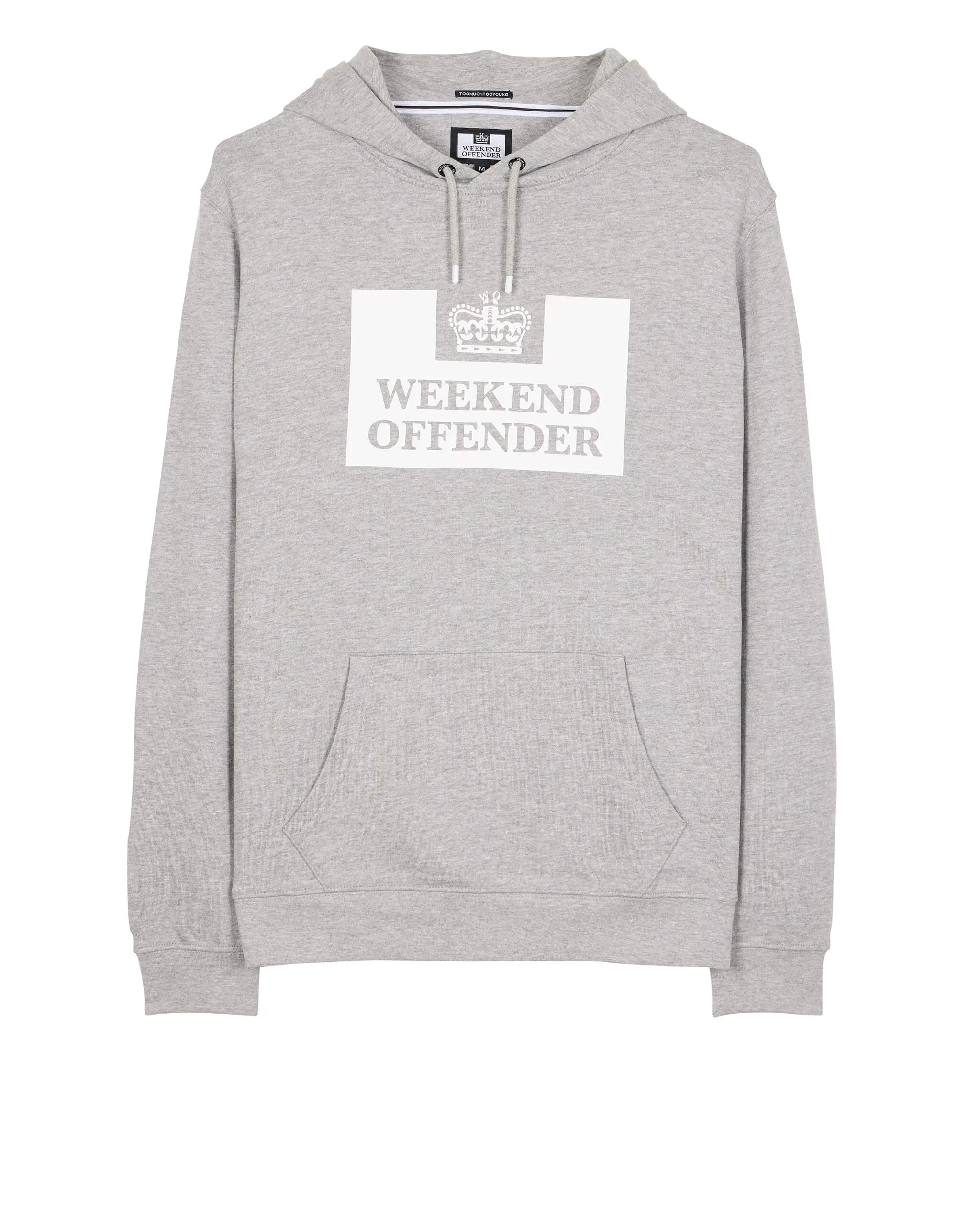 HM Service Classic Hoodie Grey Marl