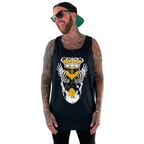 Hourglass Black Tank Top