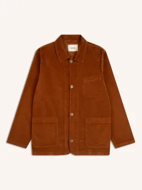 Huntly Jacket in Tobacco Moleskin