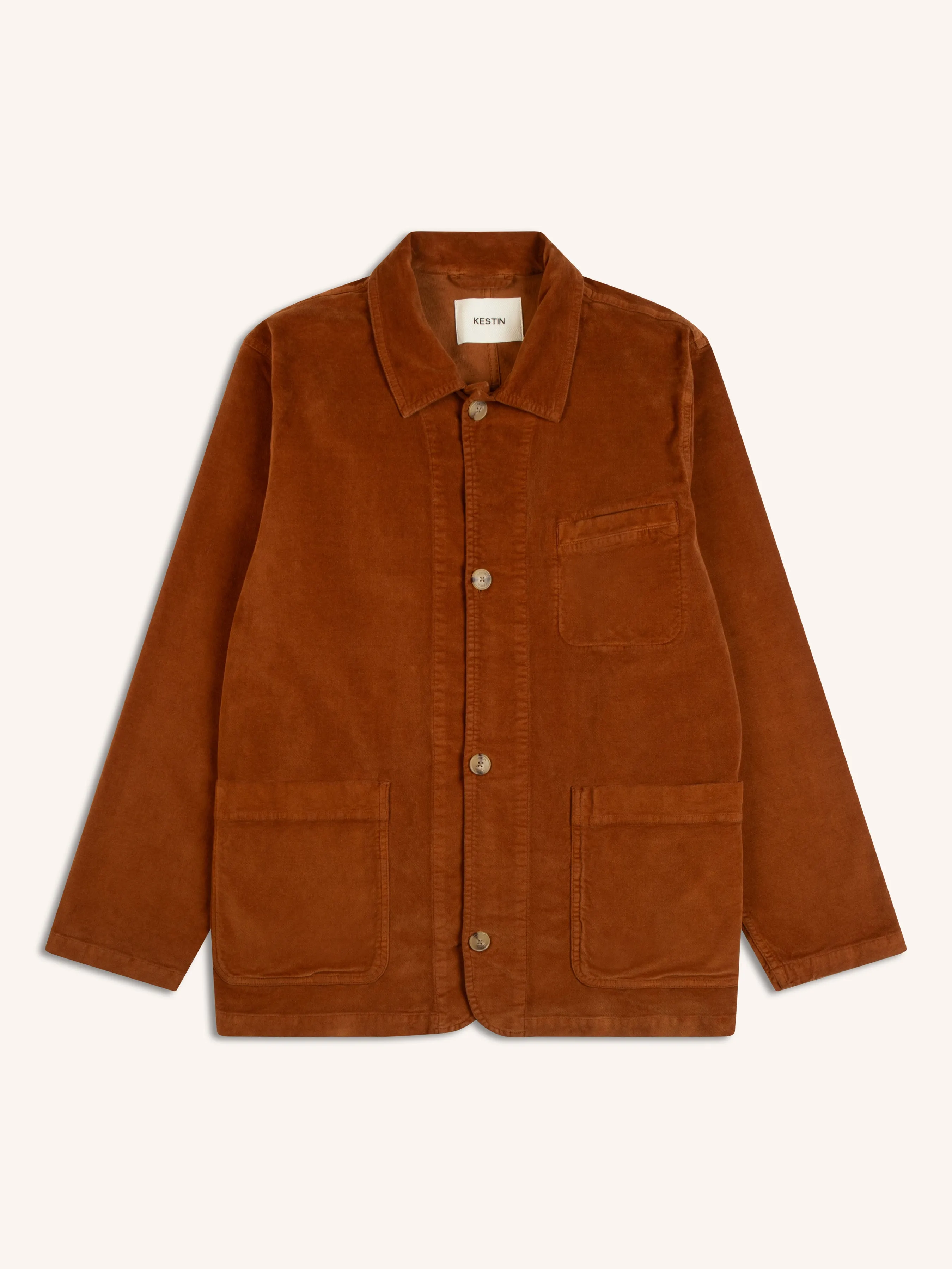 Huntly Jacket in Tobacco Moleskin