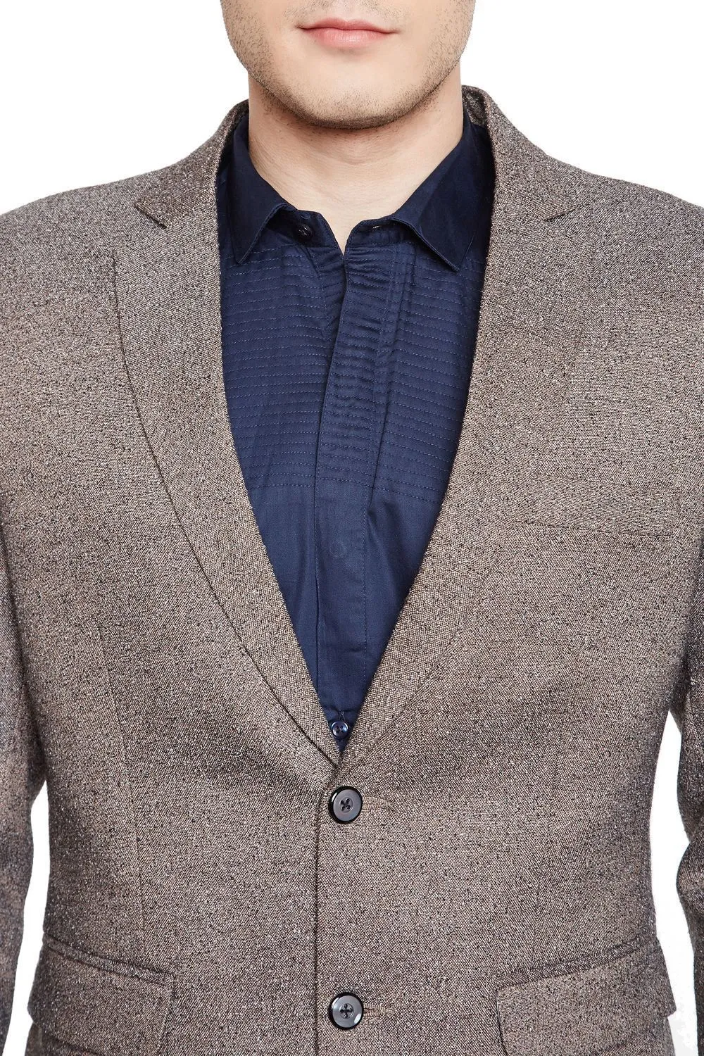 Imported Rayon Brown Blazer