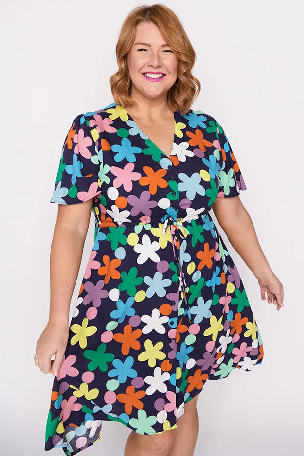 Jaz Daisy Spot Dress