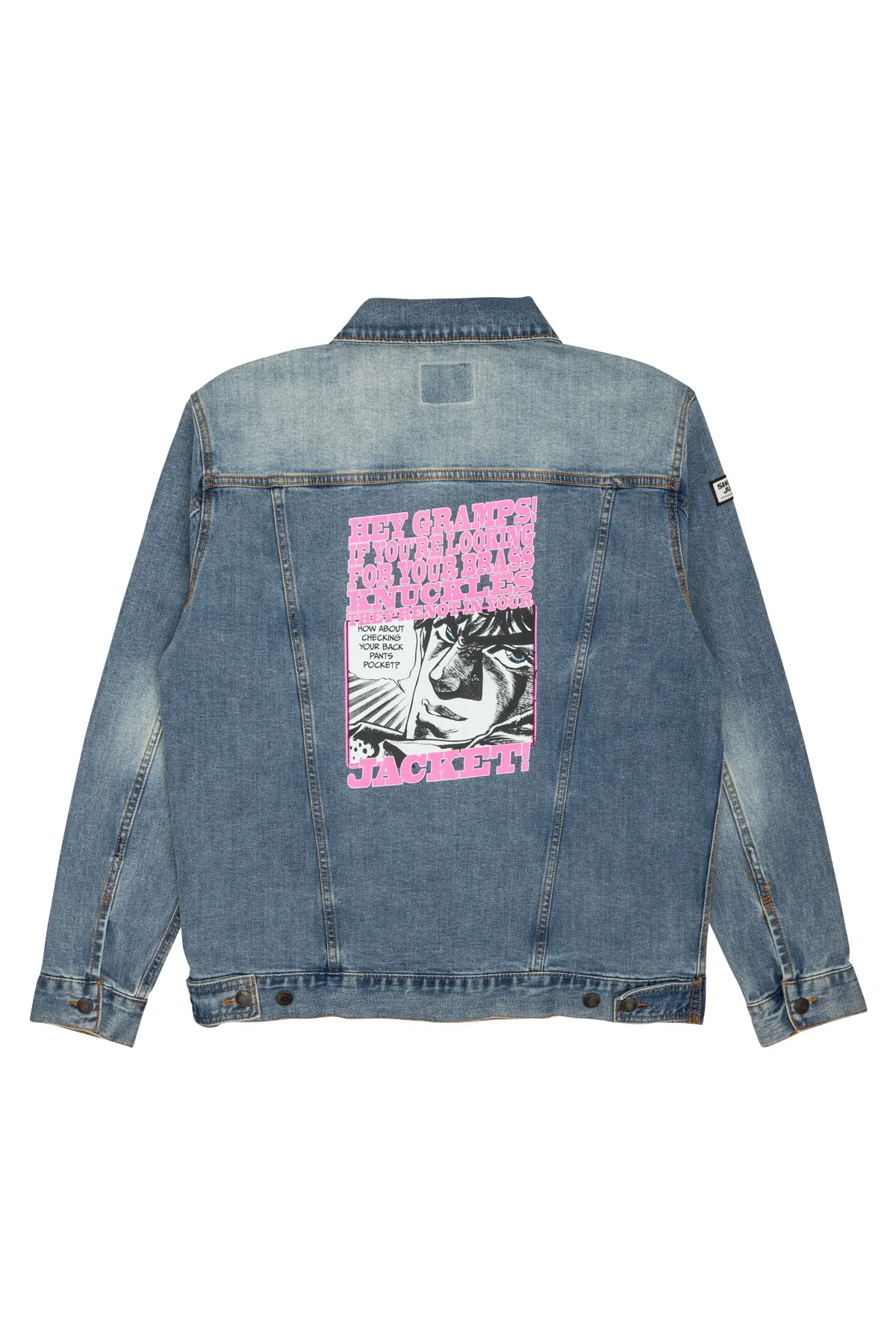 JoJo's Bizarre Adventure Battle Tendency Denim Jacket