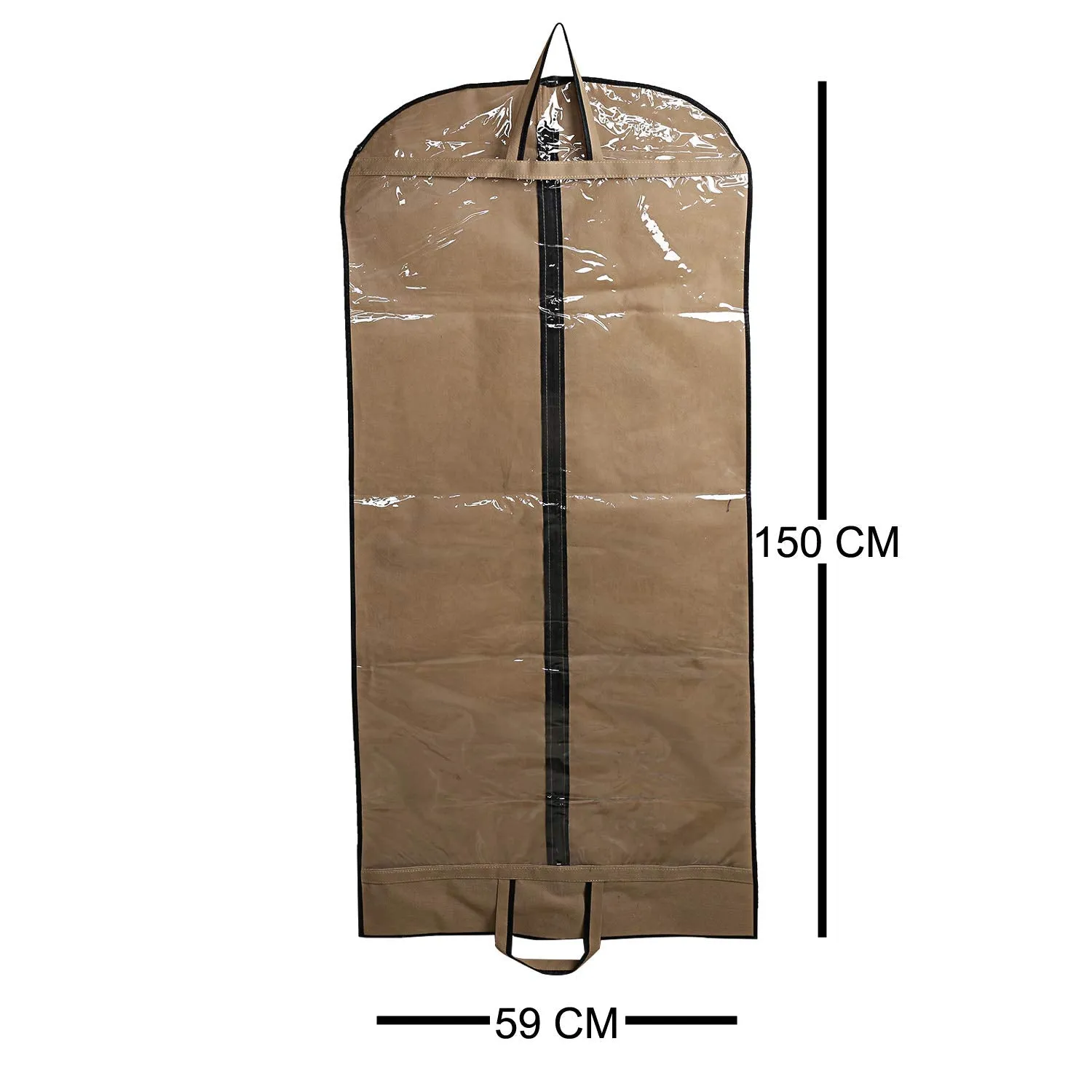 Kuber Industries Non Woven 1 Piece Long Suit Sherwani Cover (Brown) -CTKTC5869