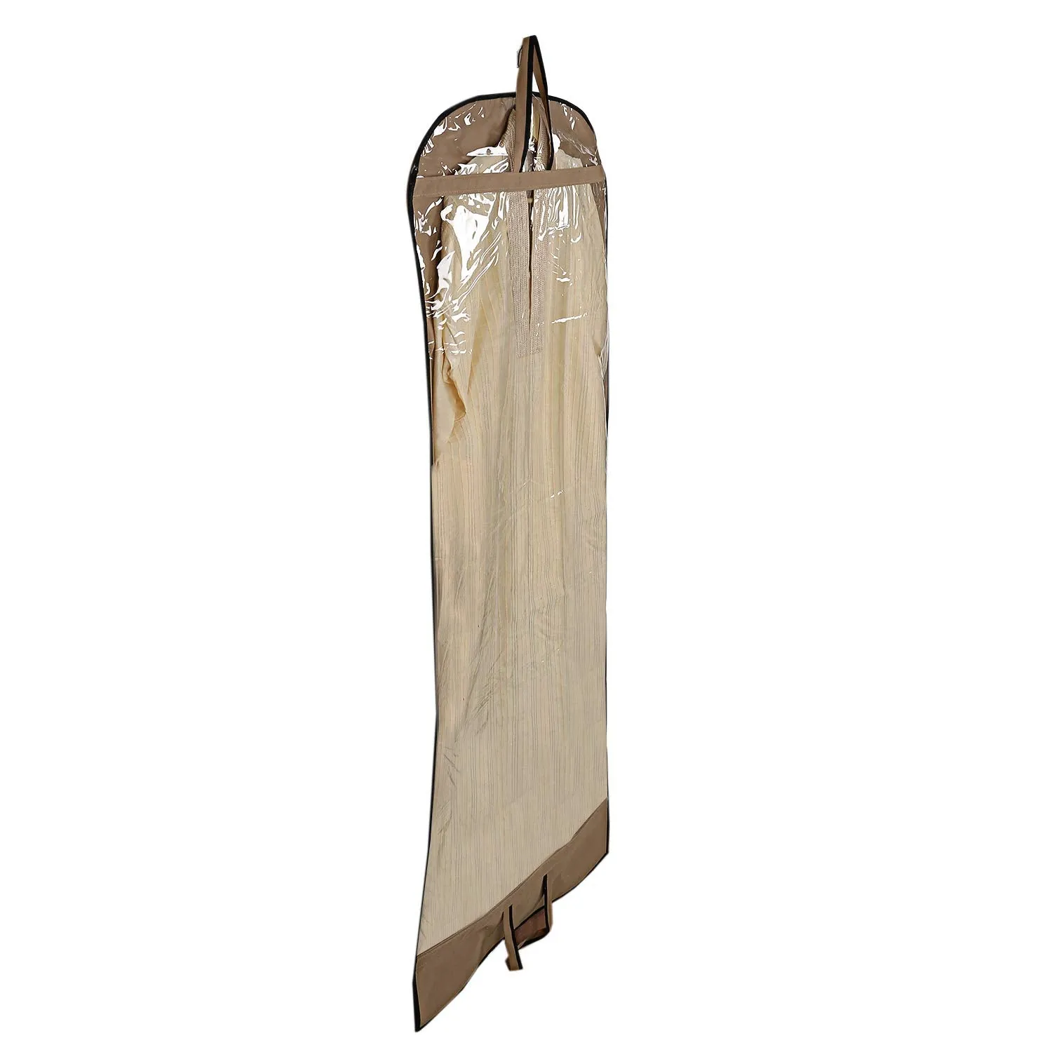 Kuber Industries Non Woven 1 Piece Long Suit Sherwani Cover (Brown) -CTKTC5869