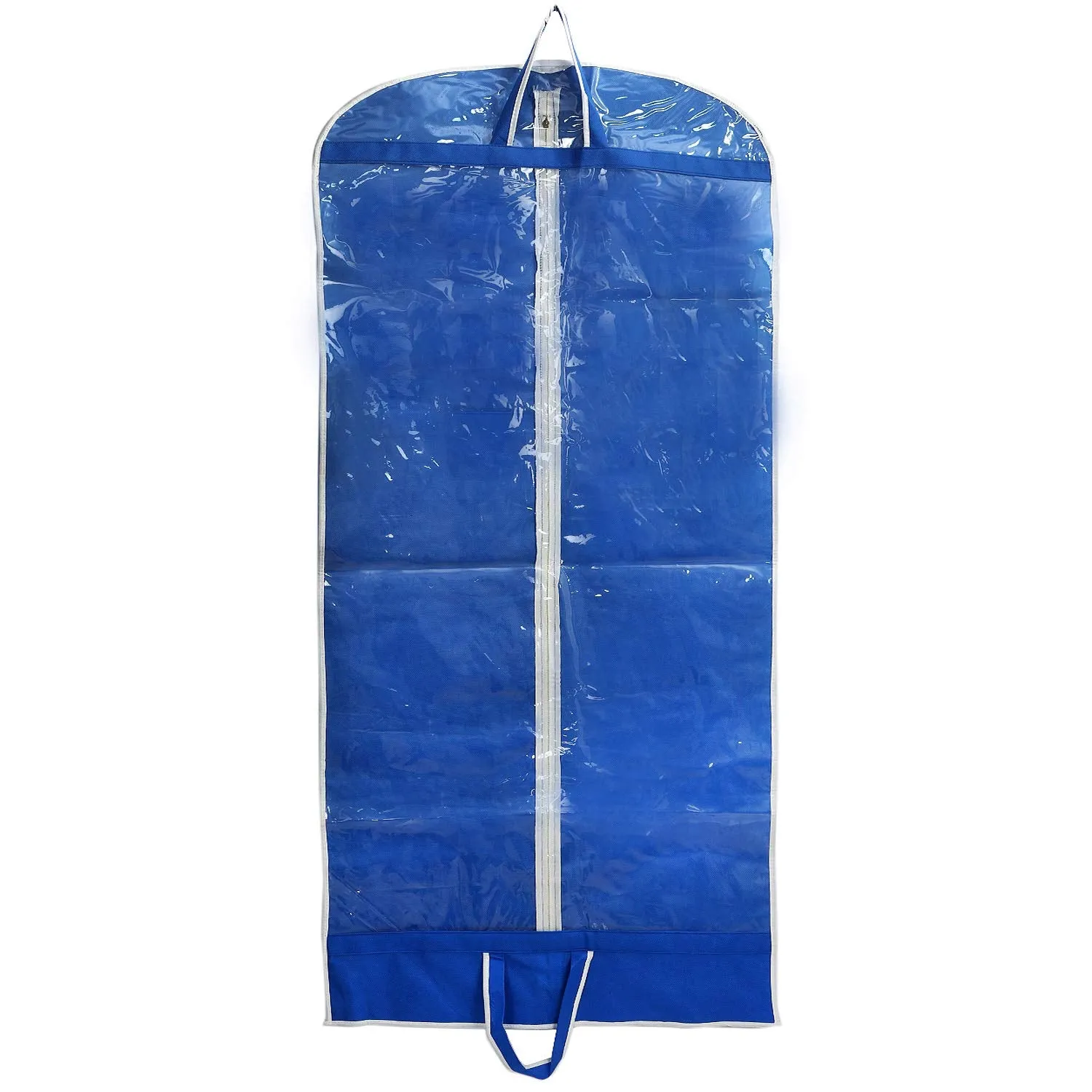 Kuber Industries Non Woven 12 Pieces Long Suit Sherwani Cover (Blue) - CTKTC30696