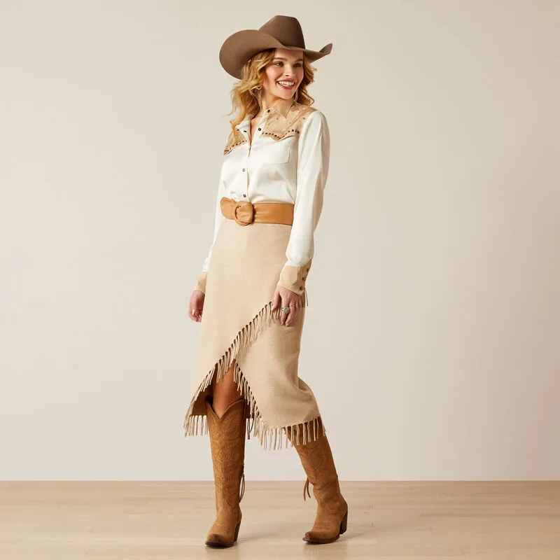 Ladies Ariat Derby Fringe Skirt - 10053965