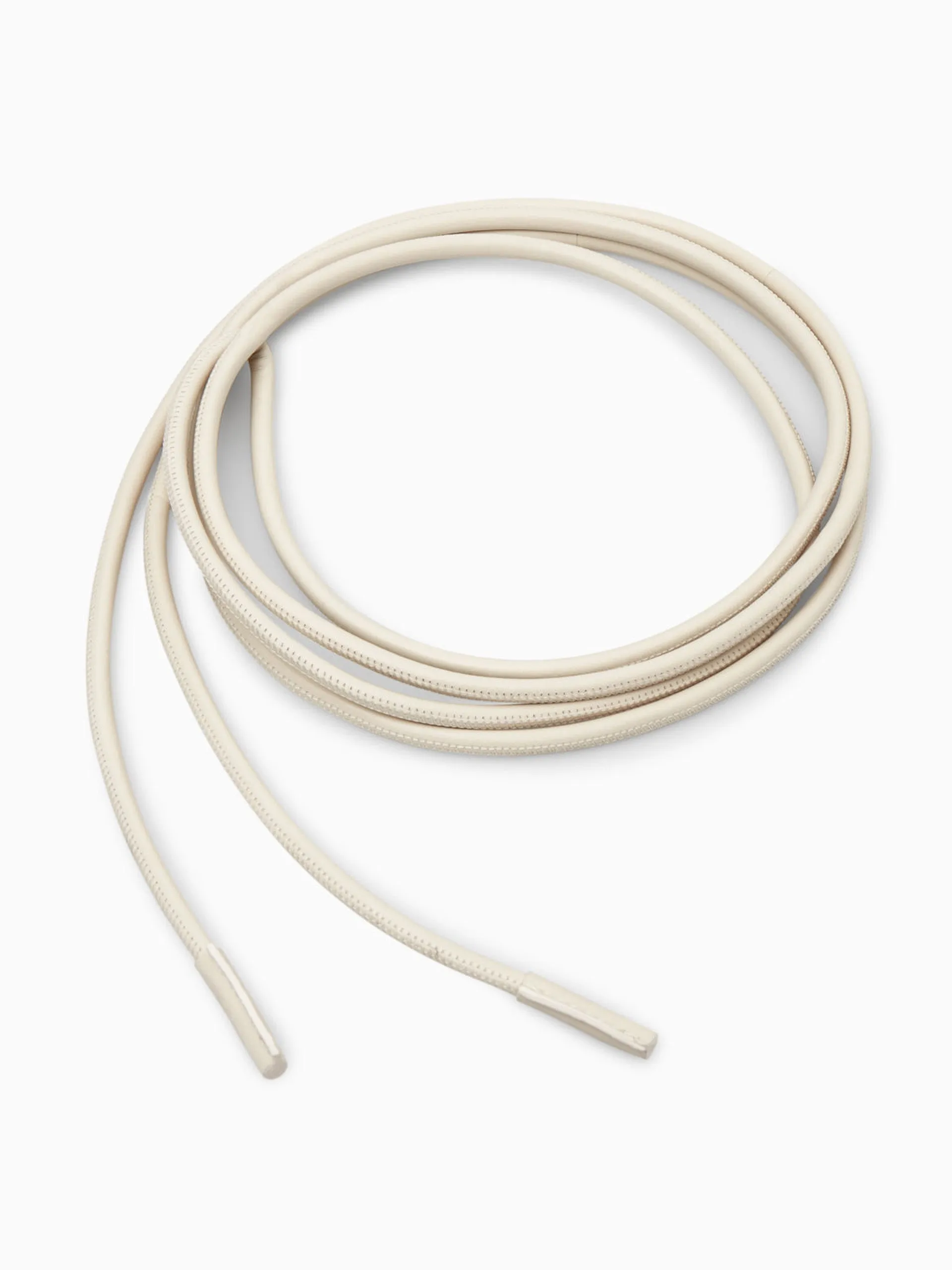 Leather rope belt