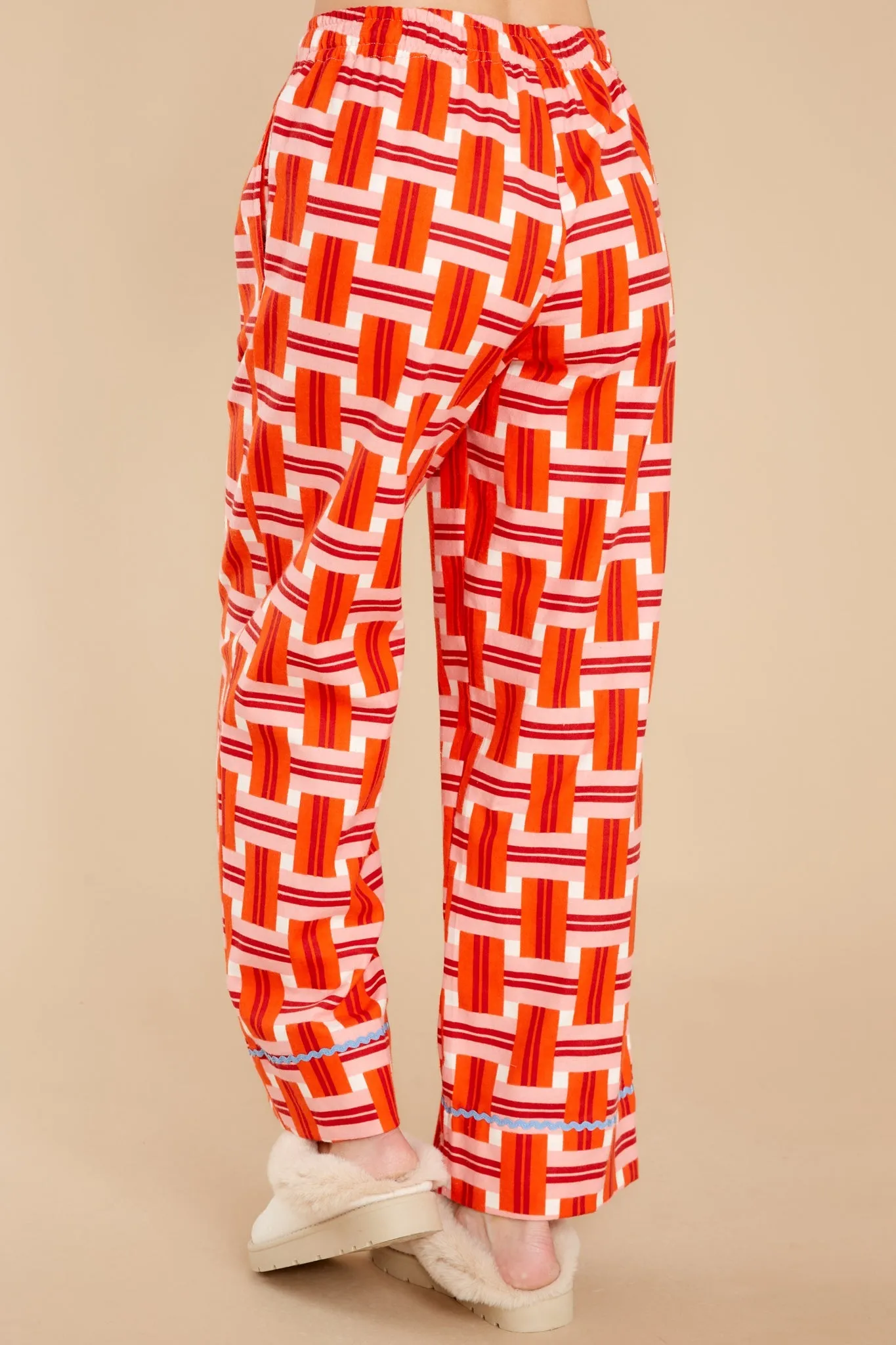 Leisure Basket Plaid Pants
