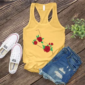 Leo Rose Constellation Women's Tank Top