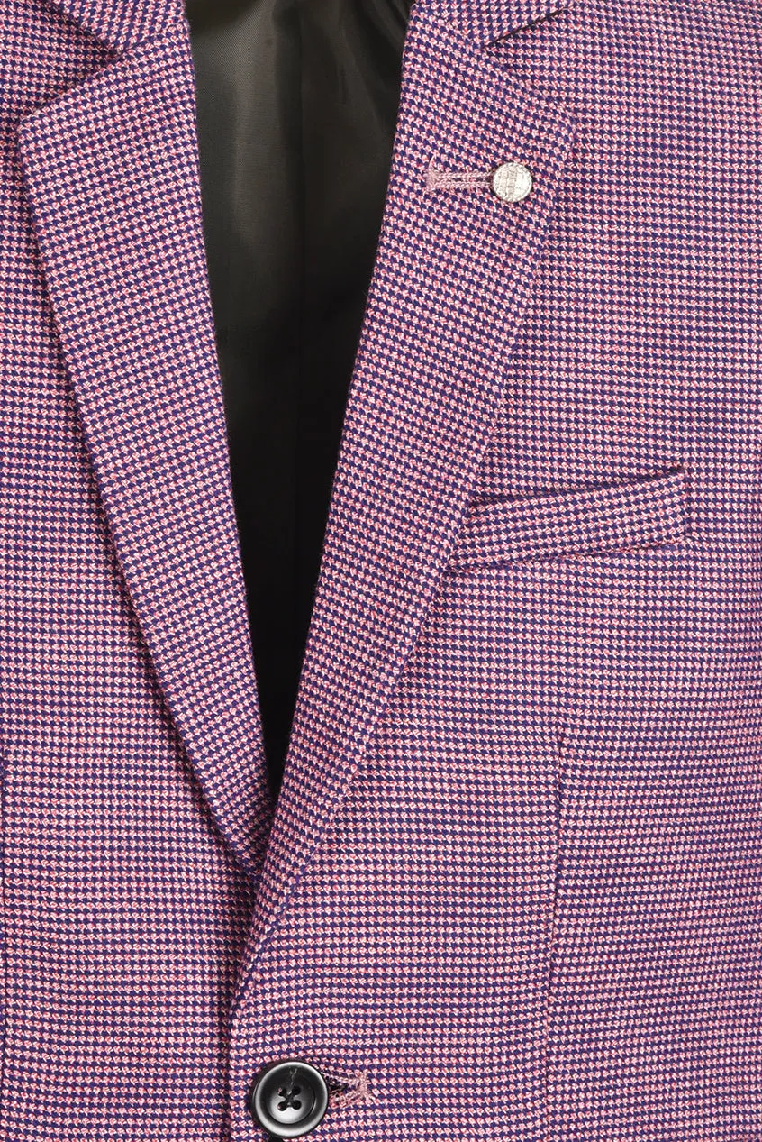Light Lavender Textured Coat