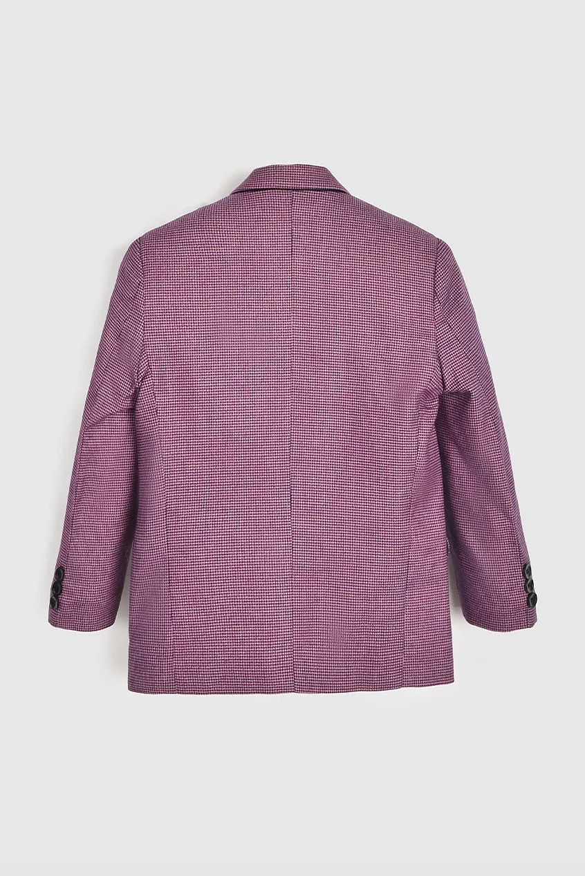 Light Lavender Textured Coat