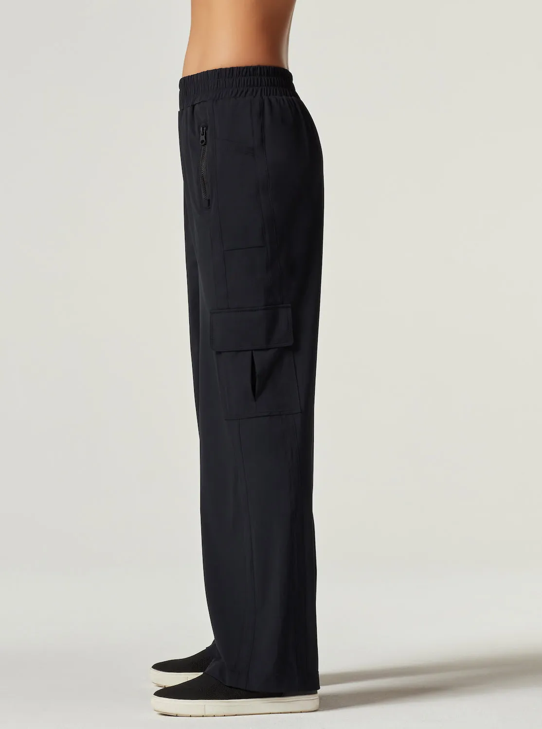 Mastermind Wide Leg Pant - Black - FINAL SALE