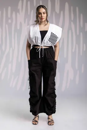 Matted Mini Crop Jacket Set