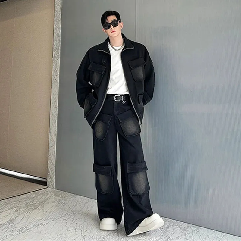 Men's Renjiro Denim Cargo Pocket 2-Piece Set