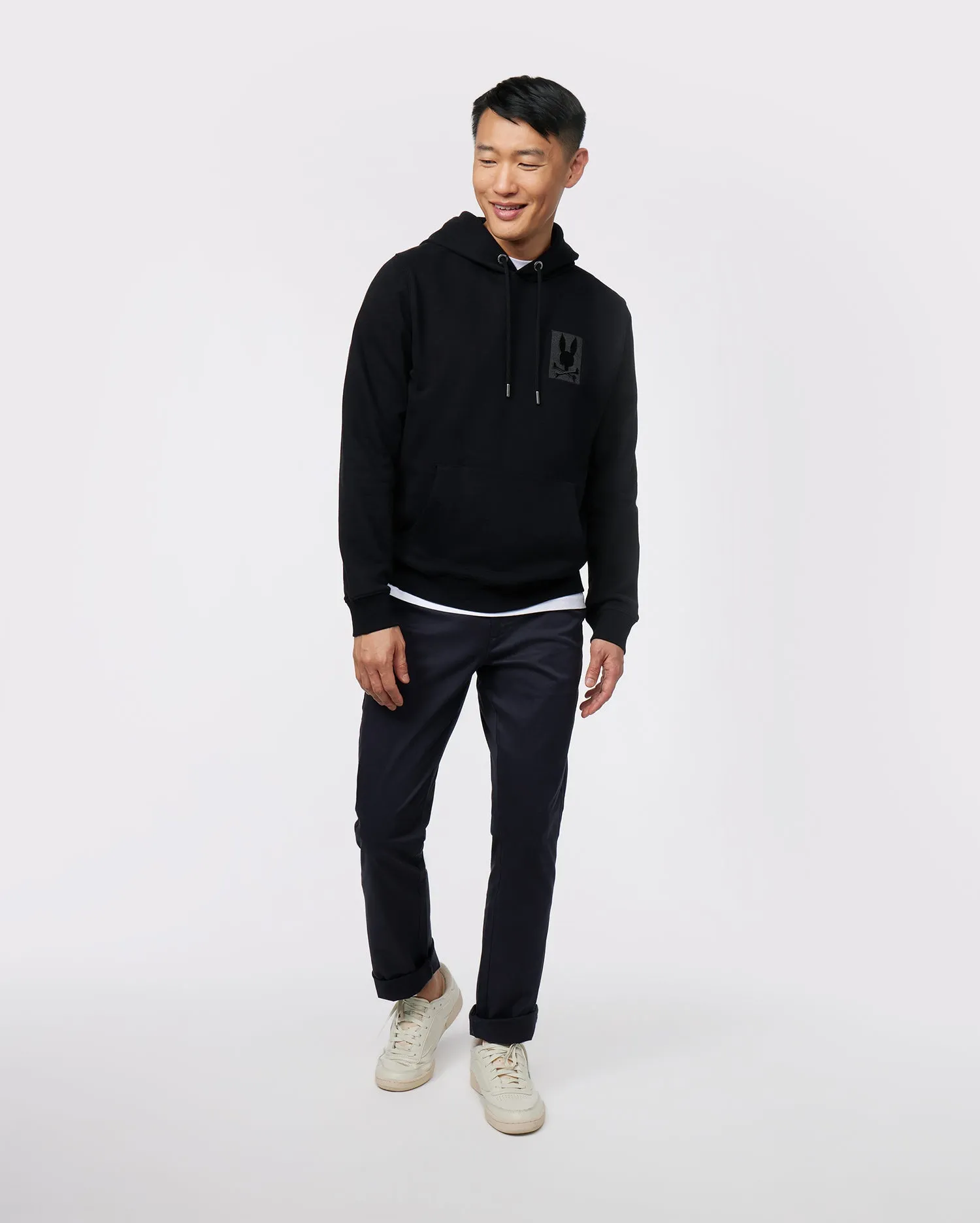 MENS YORKVILLE FLEECE HOODIE - B6H484Z1FT