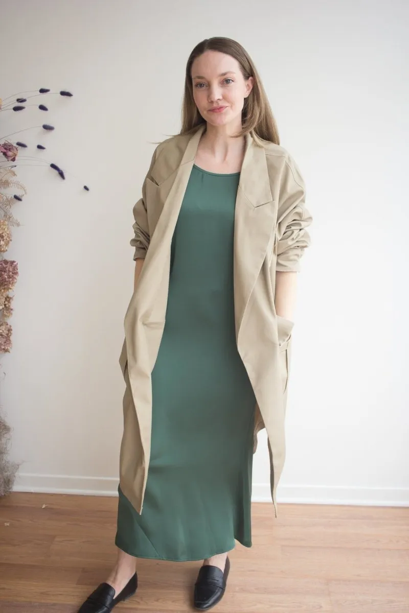 Mercy House Zayn Trench Coat (Khaki)