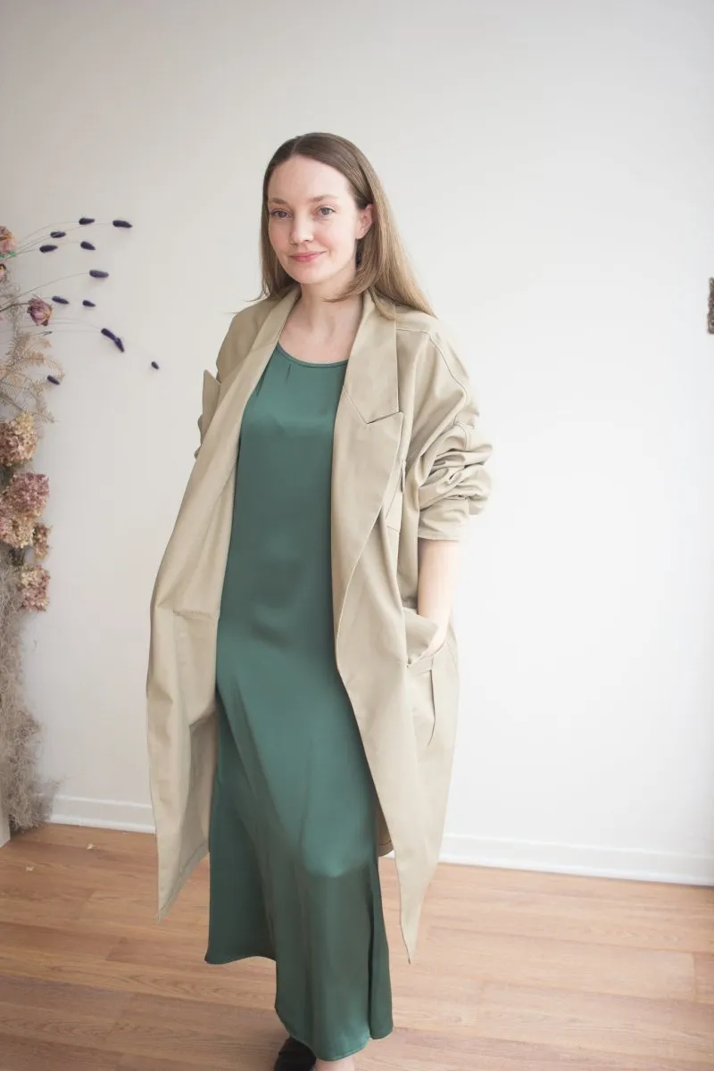 Mercy House Zayn Trench Coat (Khaki)