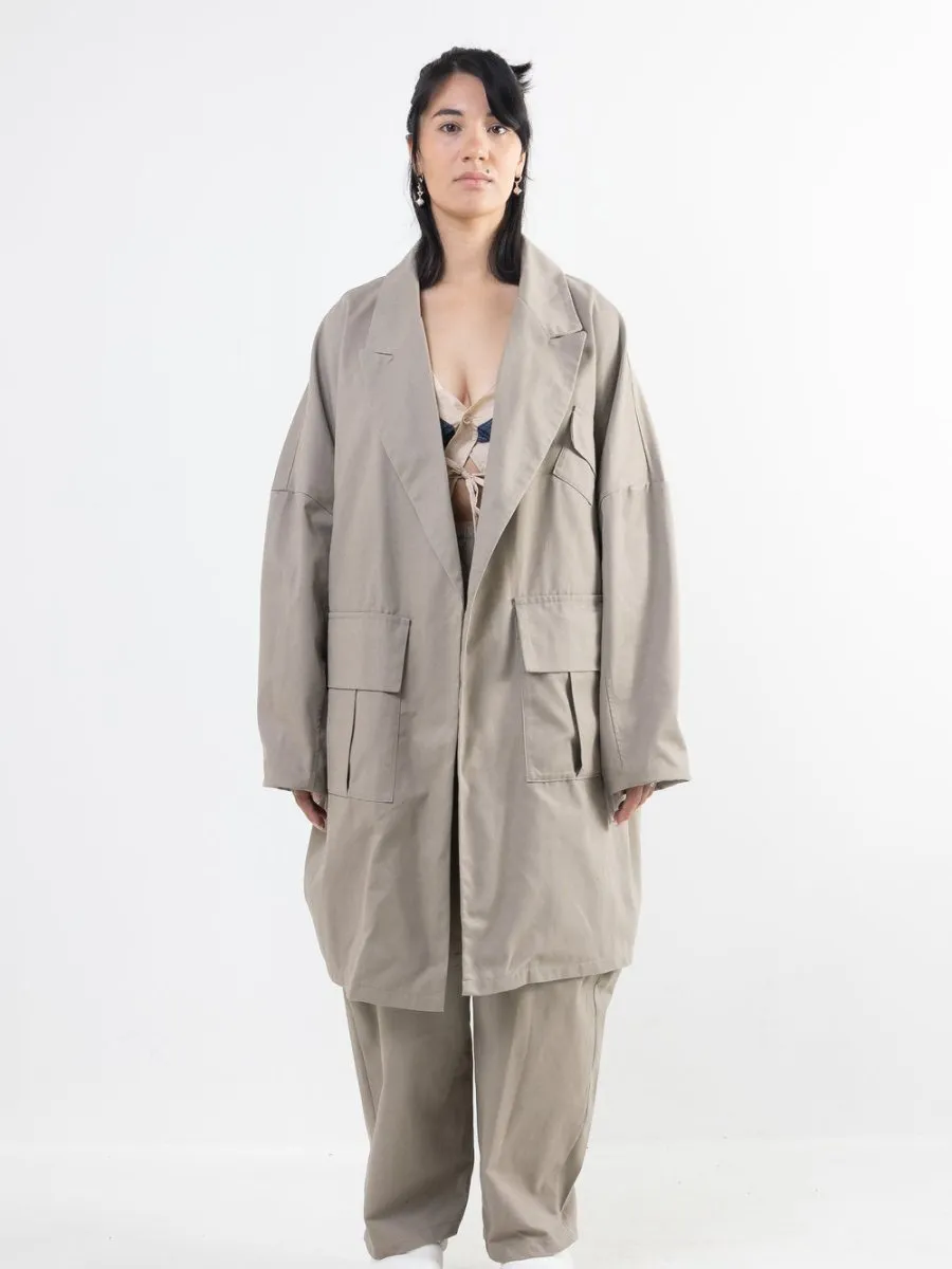 Mercy House Zayn Trench Coat (Khaki)