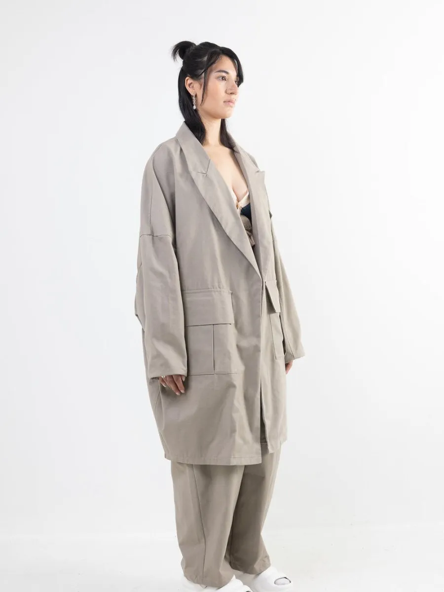 Mercy House Zayn Trench Coat (Khaki)