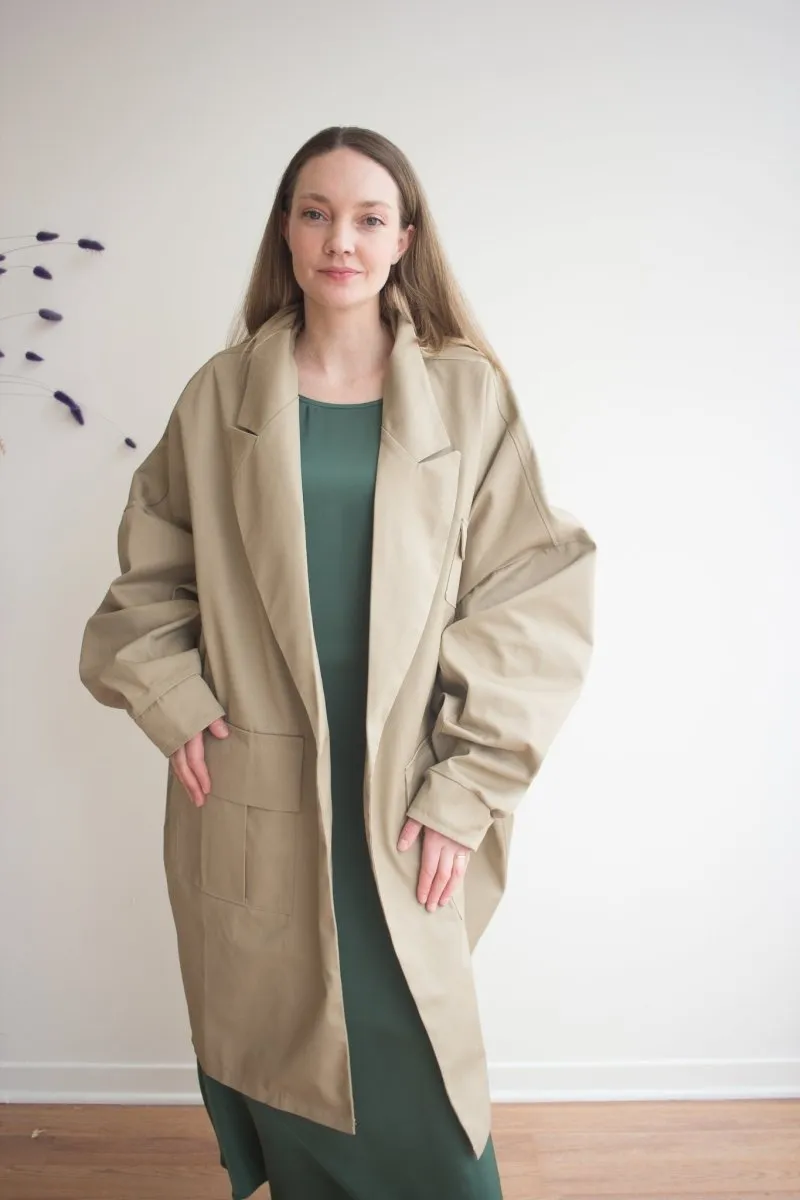Mercy House Zayn Trench Coat (Khaki)