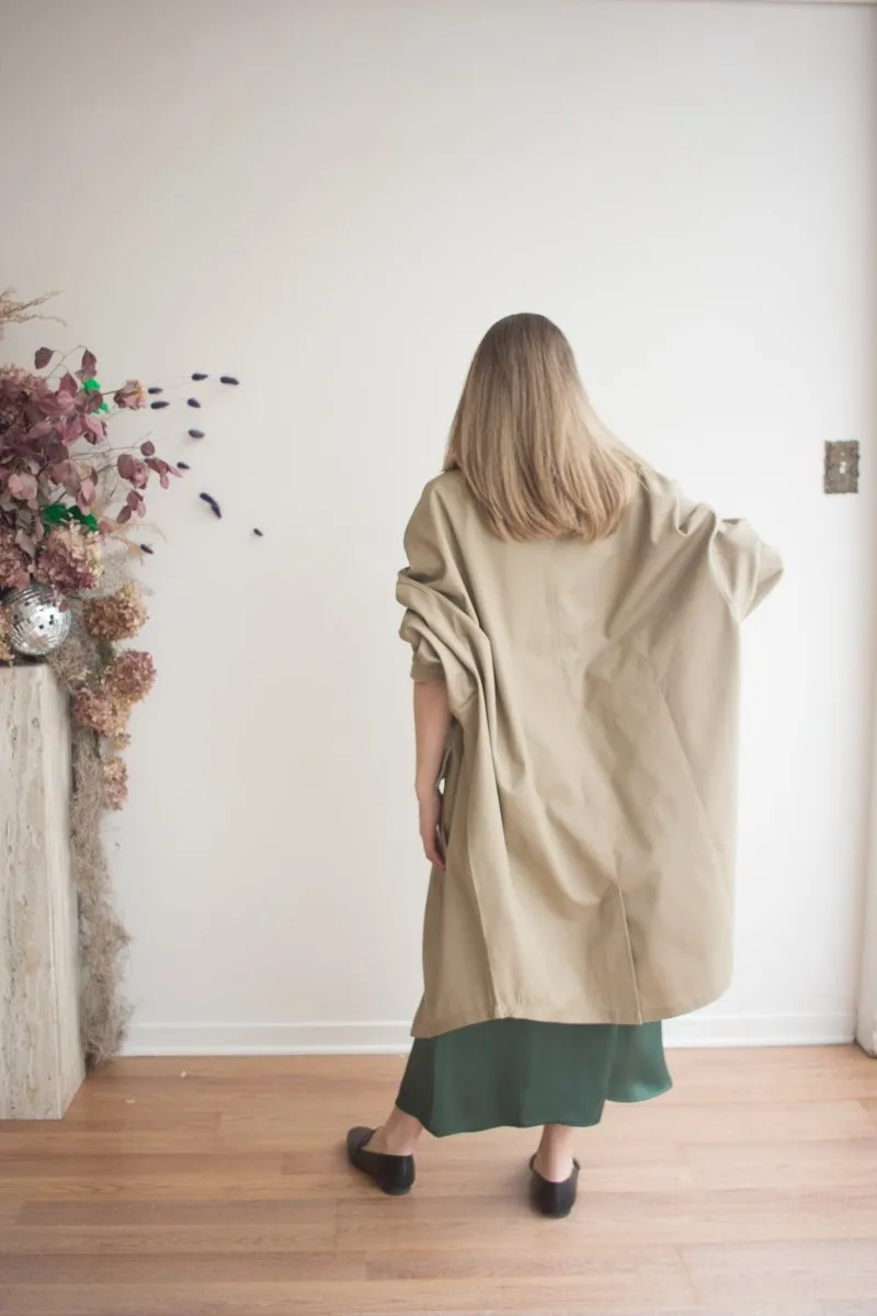 Mercy House Zayn Trench Coat (Khaki)