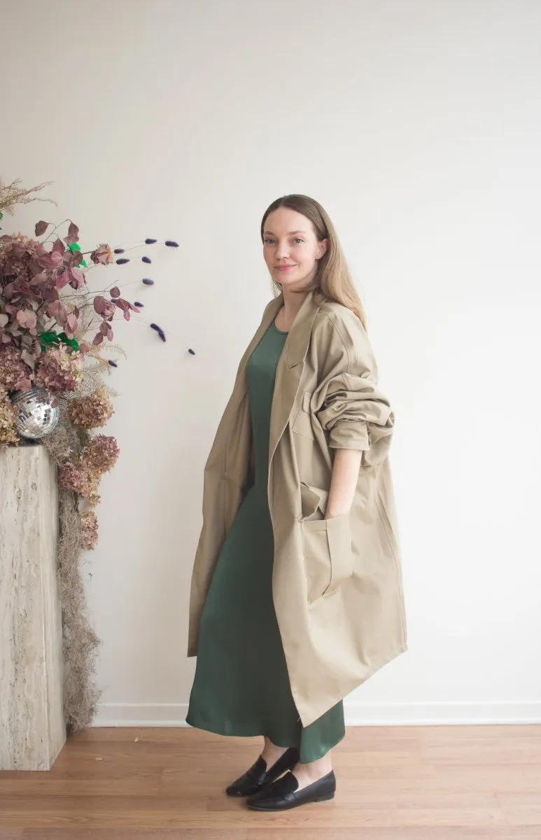 Mercy House Zayn Trench Coat (Khaki)