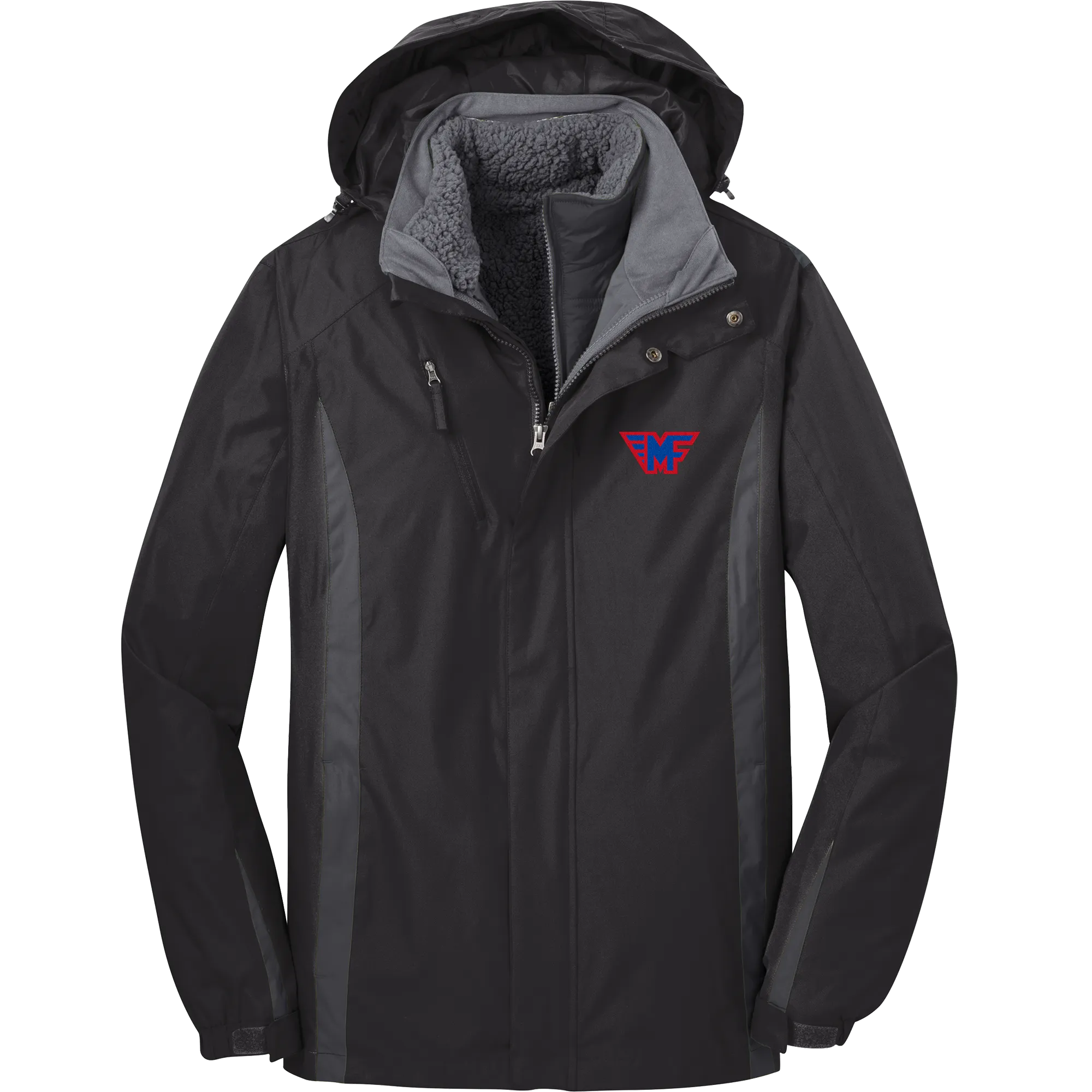 Mid-Fairfield Colorblock 3-in-1 Jacket