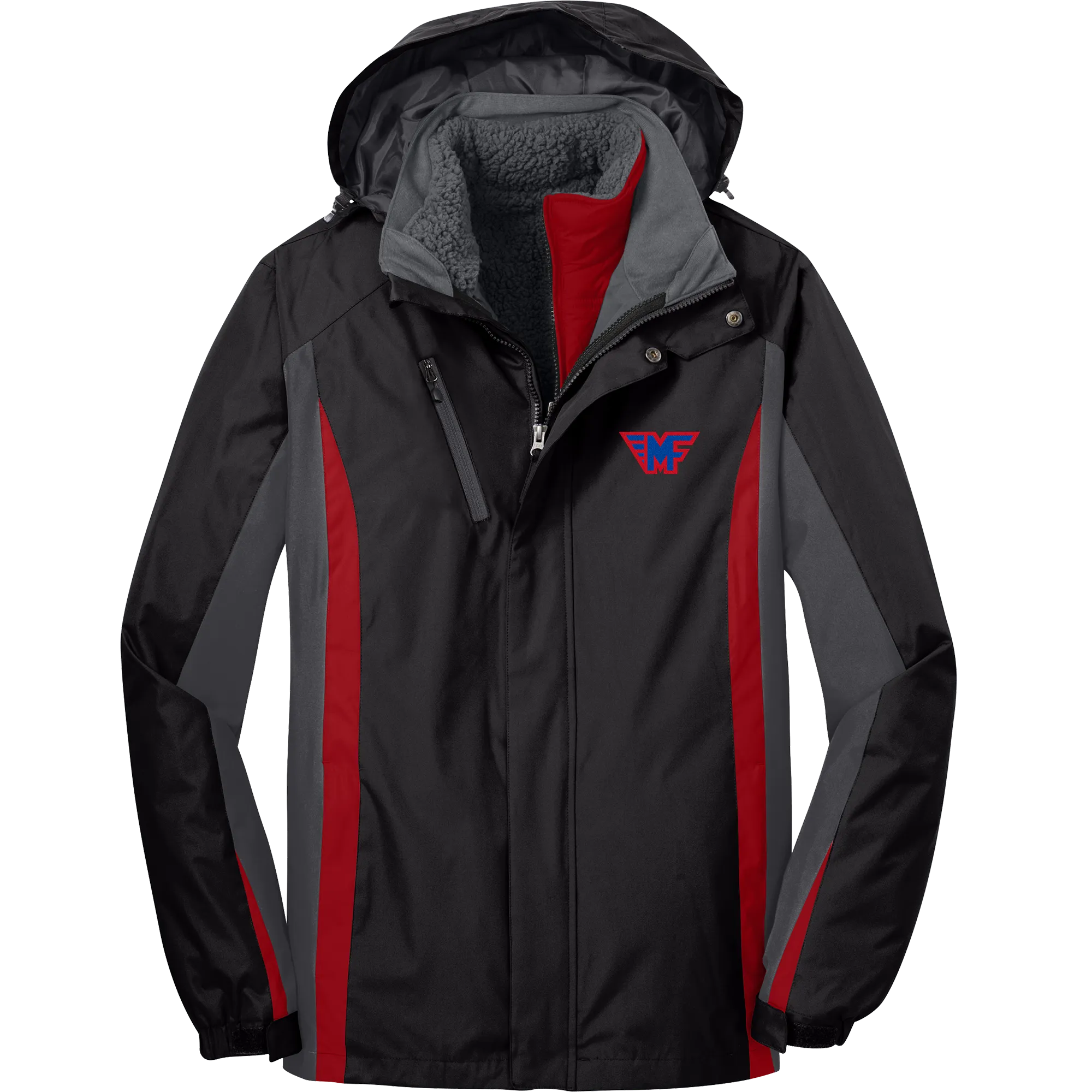 Mid-Fairfield Colorblock 3-in-1 Jacket